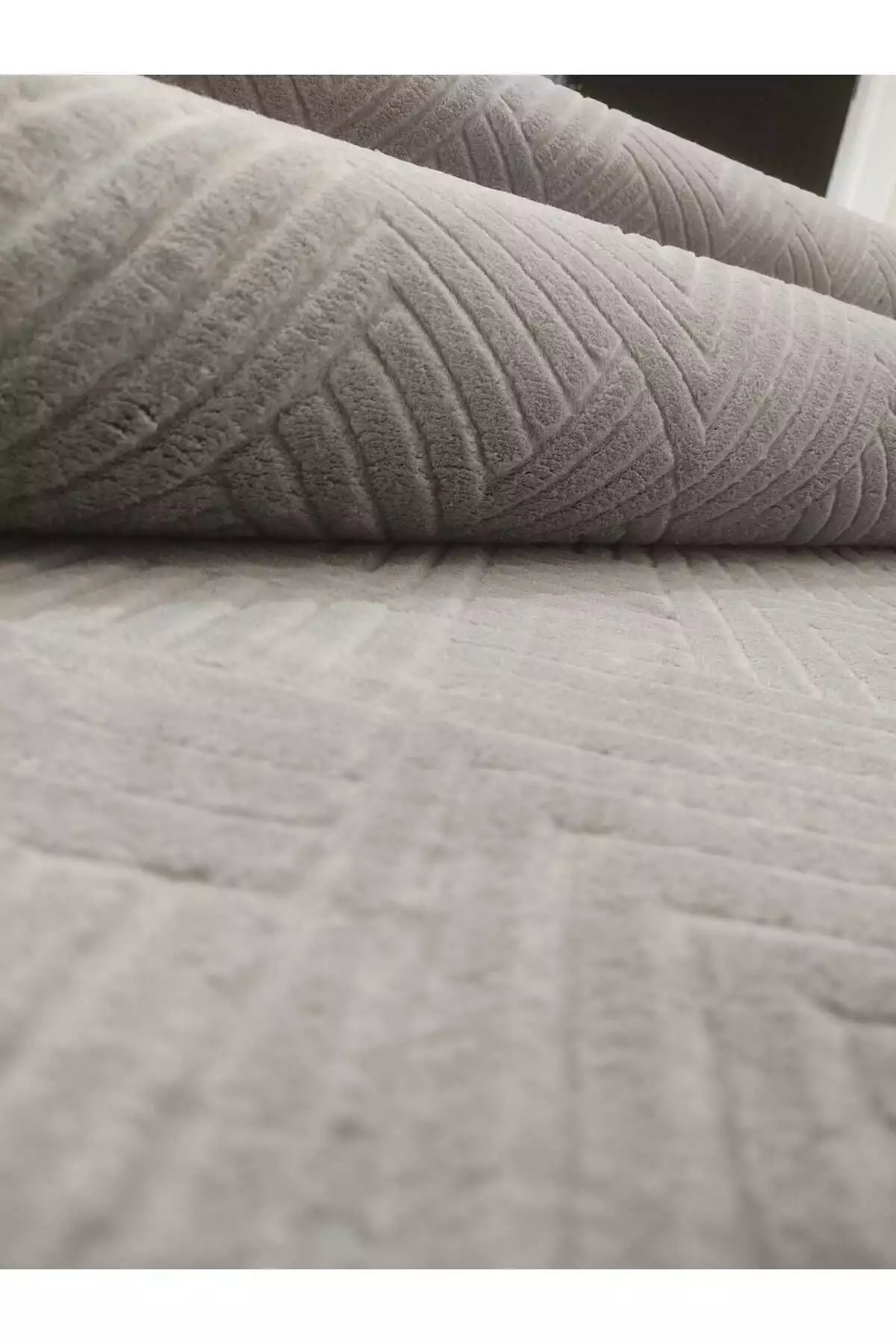 رولیف آدِن - فرش راهرو و سالن با پایه نرم، مناسب برای اتاق، سالن، کریدور و آشپزخانه - خاکستری برند Merinos - 797861083