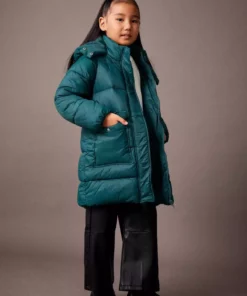 کاپشن کلاهدار ضدآب بچهگانه دخترانه مدل A2538A823AU برند Defacto - 774624583