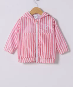 بارانی دخترانه U.S. Polo با پارچه بافتنی برند U.S. Polo Assn. - 984762353