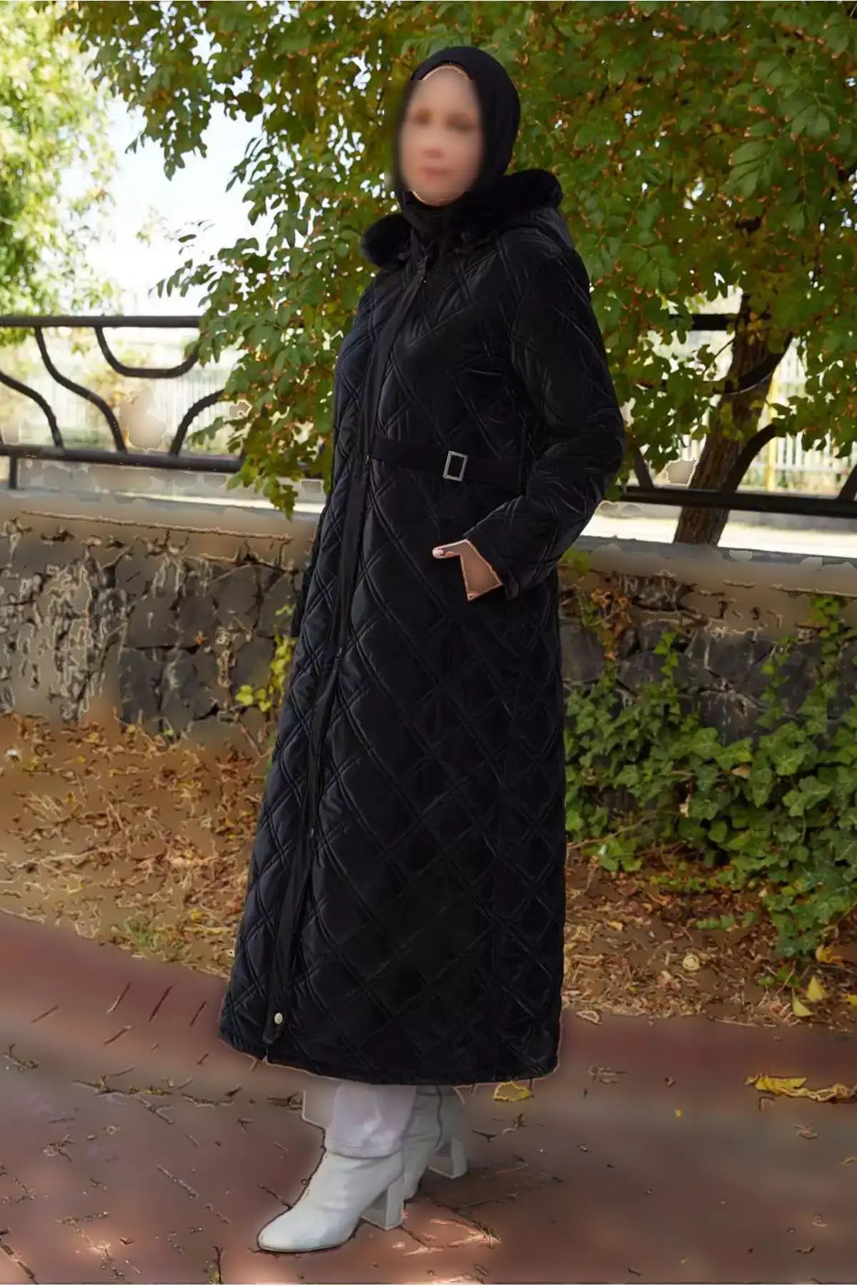 کاپشن مشکی زنانه مدل T 3307 برند TRENDTESETTÜR - 1024484832