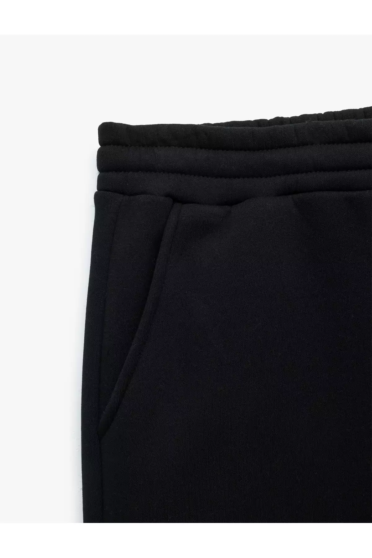 شلوار جگر با جزئیات جیب و آستری پشمی با بند دار برند Koton - 951758708