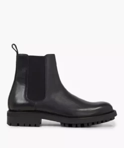 چکمه مردانه چرم مشکی برند Calvin Klein - 762784107
