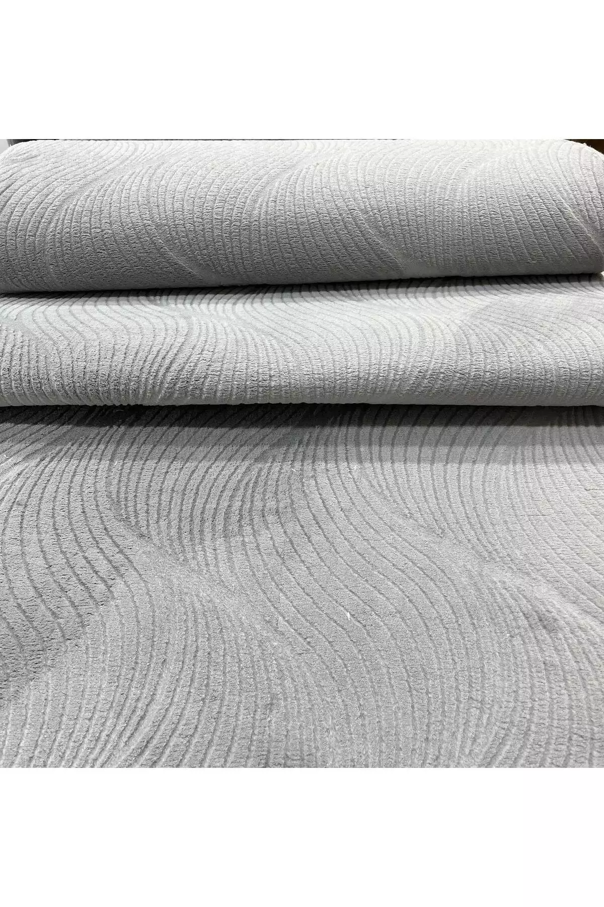 رولیف اورلا خاکستری فرش راهرو با زیره ضد لغزش برند Merinos - 790275287