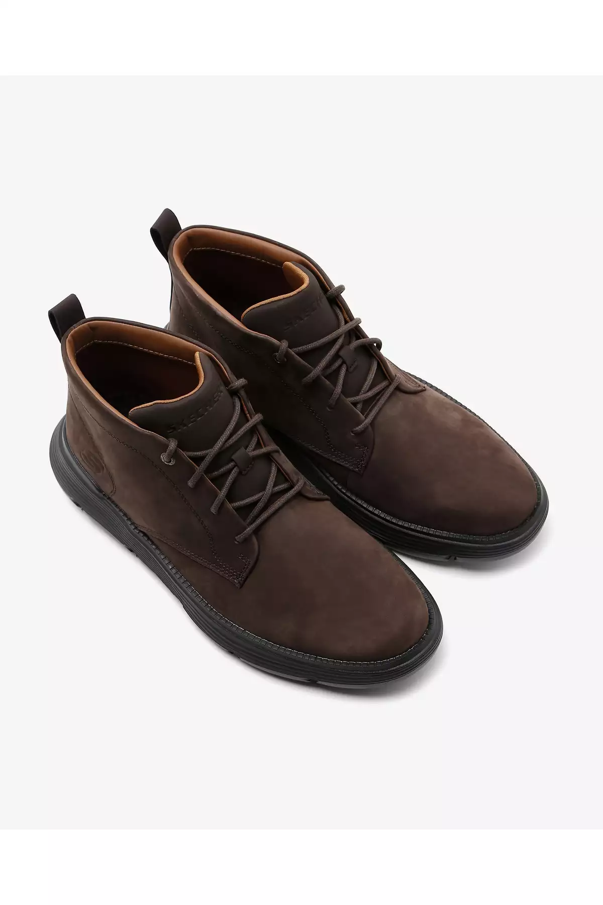گازا - کفش بوت مردانه قهوهای فونتین ۲۰۴۹۰۳ شکلاتی برند Skechers - 755325792