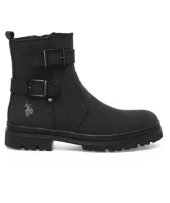 چکمه روزمره آناتومیک مشکی راحتی یو.اس.پولو آسسان - ۴ جفت ترنجی برند U.S. Polo Assn. - 869130250