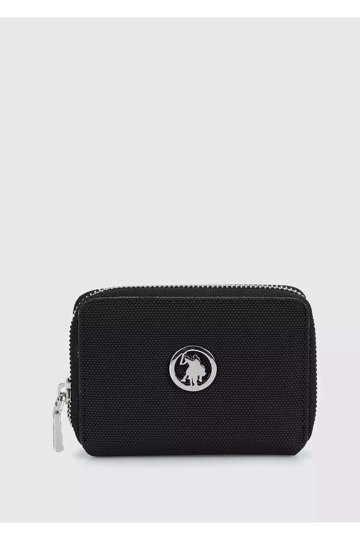 کیف پول زنانه سیاه برند U.S. Polo Assn. - 740072509