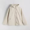 بارانی زنانه کلاهدار با ظاهر چرم Oversize برند LC Waikiki - 987519215