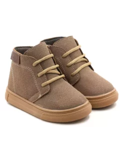 کفش بوت دخترانه-پسرانه ارتوپدیک با زیپ و بند داستی برند macco shoes - 861441678