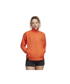 کاپشن ضد باد زنانه W Mt Wind، مناسب برای فعالیتهای خارج از منزل، کد Hz4237، رنگ نارنجی برند adidas - 739605301