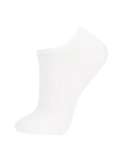 جورابهای پنبهای سهتایی زنانه ناپیدا Z8628AZNS برند Defacto - 686551387