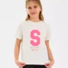 تیشرت گرافیکی بزرگ دخترانه رنگ سفید مدل SK2510016-102 برند Skechers - 928427653
