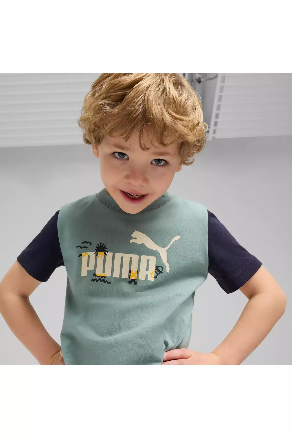 تیشرت ماجراهای شنی بچگانه برند Puma - 919805069