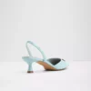 دلکیت - کفش پاشنه کوتاه زنانه از جنس چرم مصنوعی آبی برند Aldo - 926238317