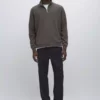 ژاکت با یقه ایستاده و زیپ دار برند Massimo Dutti - 991329607