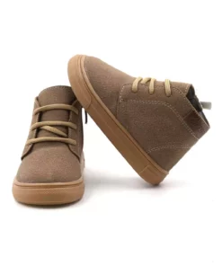 کفش بوت دخترانه-پسرانه ارتوپدیک با زیپ و بند داستی برند macco shoes - 861441678
