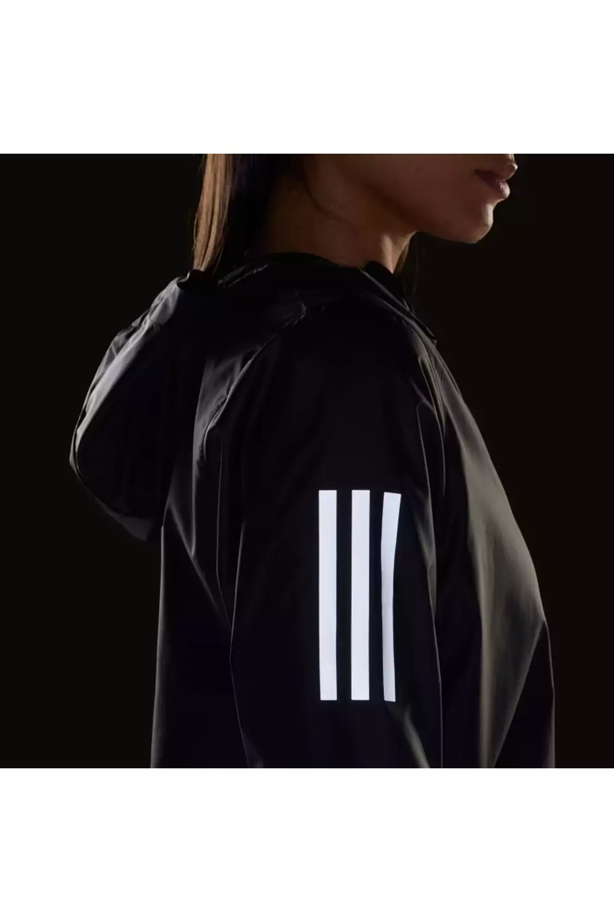 ژاکت ضد باد دویدن زنانه اوتر بی به رنگ سیاه مدل IN1576 برند adidas - 943725657