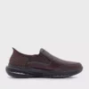 کفش کژوال مردانه اسلید-کوپر با ترکیب چرم 205237 RDBR برند Skechers - 1036259650