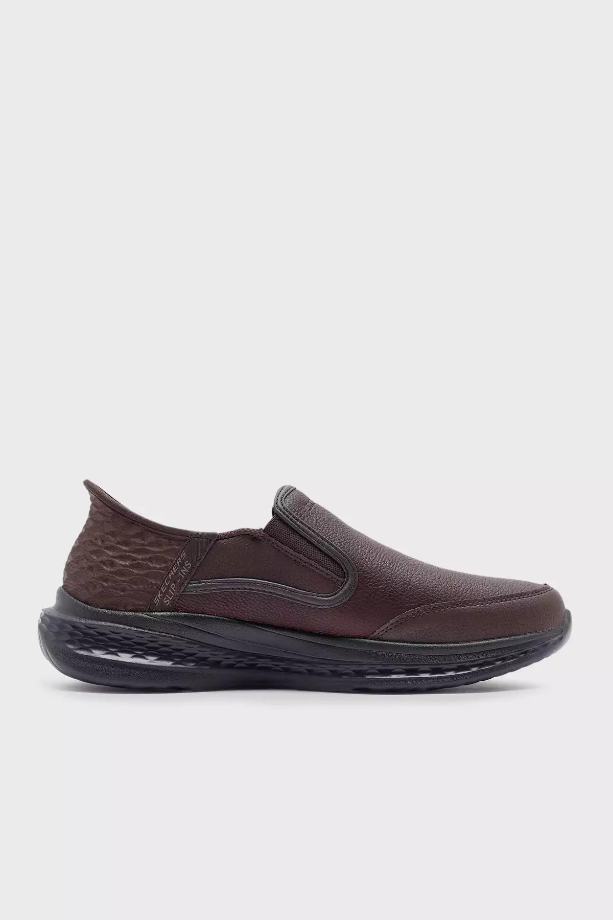 کفش کژوال مردانه اسلید-کوپر با ترکیب چرم 205237 RDBR برند Skechers - 1036259650