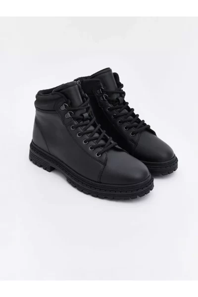 چکمه مردانه بند دار و زیپی ویژن مدل فصل جدید برند LC Waikiki - 1018488886