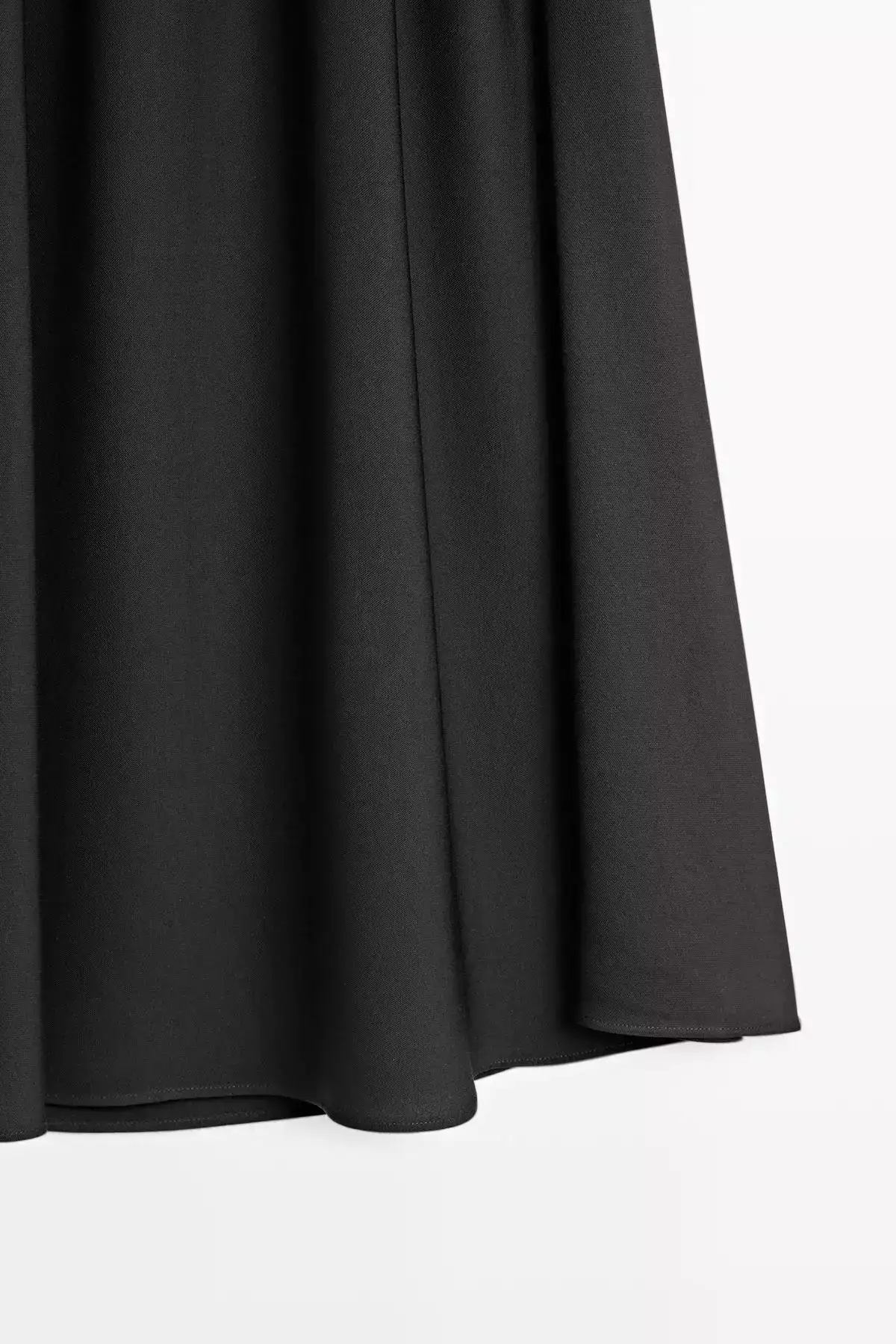 دامن میدی A شکل با کمر الاستیک برند Massimo Dutti - 1016780726