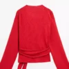 ژاکت بافتنی با جزئیات کمر برند Massimo Dutti - 951298433