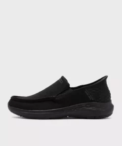 کفش روزمره مردانه پارسون با زیره ضخیم و لوگو 204804 BBK برند Skechers - 934257148