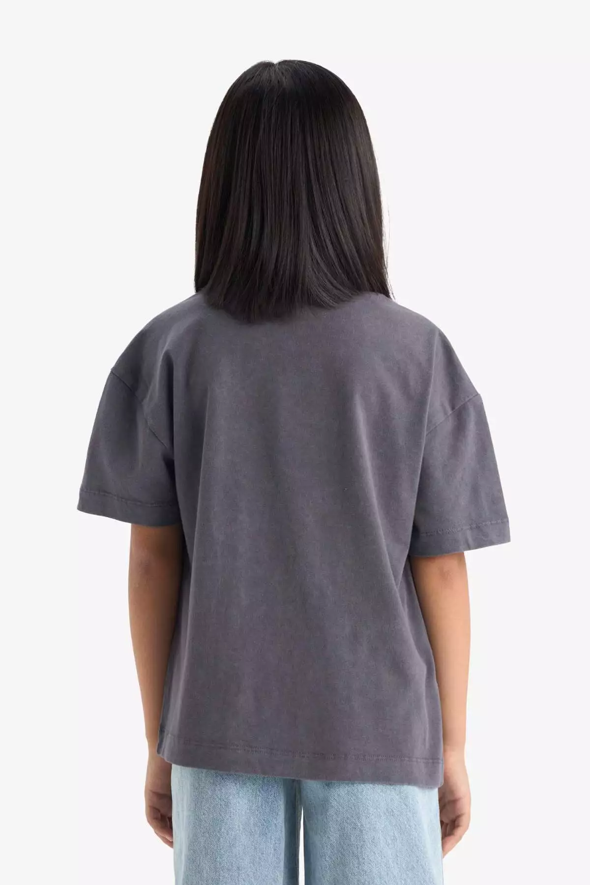 تیشرت کوتاه آستین دخترانه دیزنی میکی و مینی با یقه گرد و طراحی گشاد E2617A825SM برند Defacto - 938882207