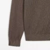 پولوشرت گردنباز بافت پشمی صد در صد مییرنوس برند Massimo Dutti - 975139972