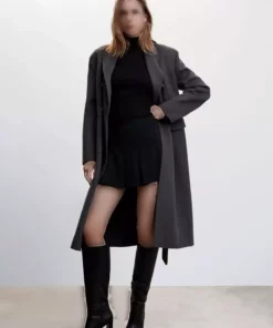 دامن پلنگی گشاد برند MANGO - 473625328