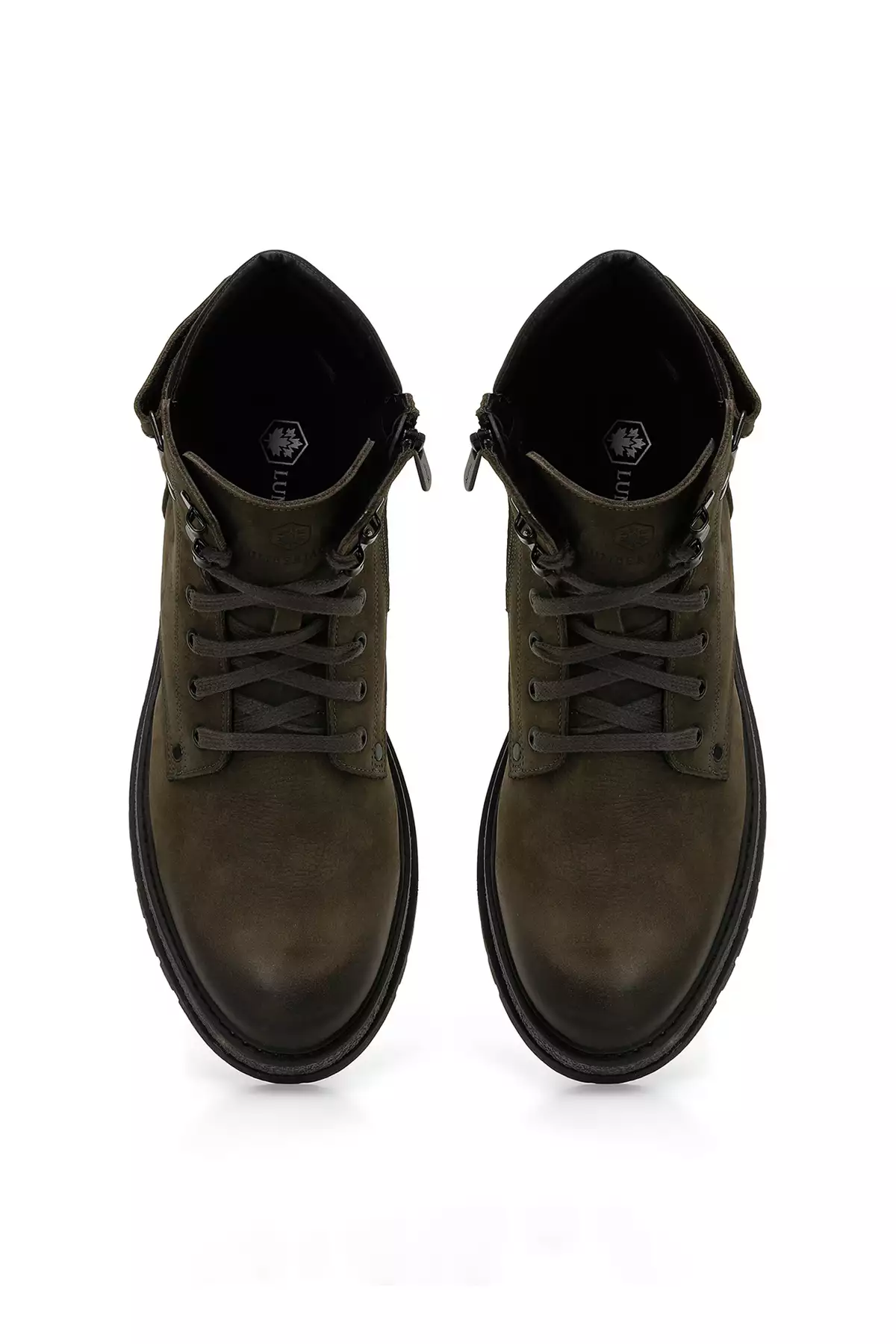 چکمه چرم مردانه هاگی مدل CESTY 4PR برند Lumberjack - 869787466