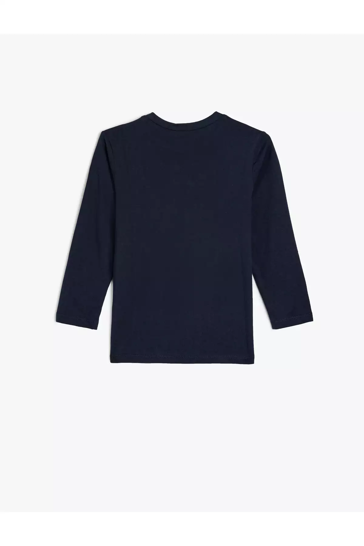 تیشرت آستین بلند با طرح دایناسور و یقه گرد از جنس پنبه برند Koton - 862616203