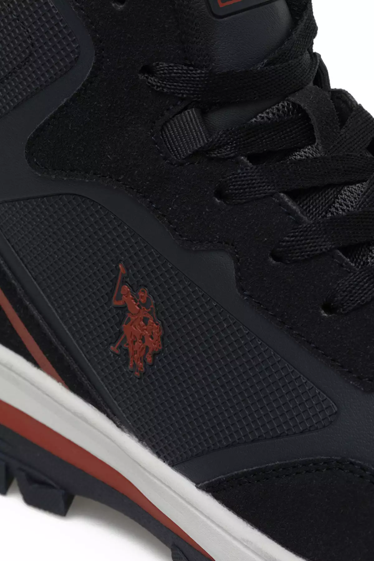 بوت مردانه آبی تیره SAGAN HI 3PR برند U.S. Polo Assn. - 768092030