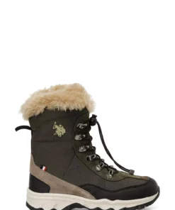 چکمه بچگانه مردانه GLOPPE 4PR رنگ هاکی برند U.S. Polo Assn. - 882373754