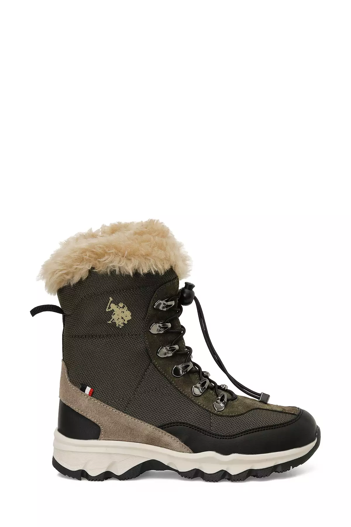 چکمه بچگانه مردانه GLOPPE 4PR رنگ هاکی برند U.S. Polo Assn. - 882373754