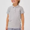 تیشرت یقه Polo دخترانه خاکستری برند Penti - 49521590