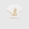 تیشرت دخترانه سفید شکسته 77010384 برند MANGO - 924138795