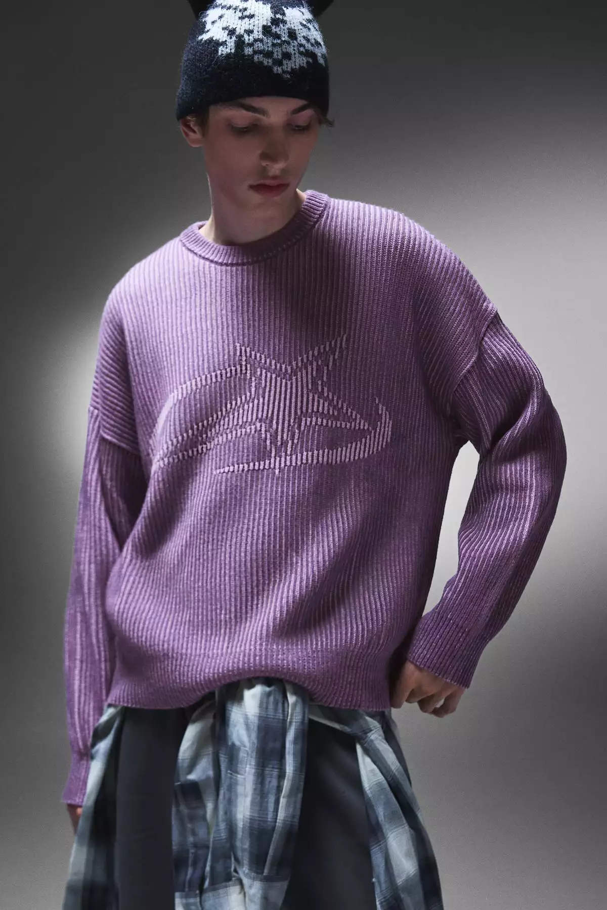 ژاکت چاپدار برند Bershka - 1027137488