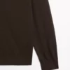 ژاکت پولو یقه دار با تیغه 100% پشم مروینوس برند Massimo Dutti - 984209595