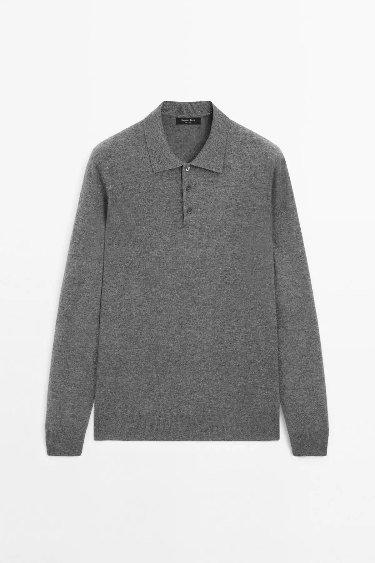 پالتو یقهدار با ترکیب پشم یکنواخت برند Massimo Dutti - 1019067984