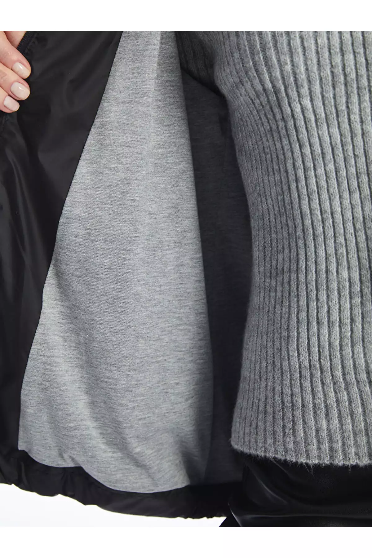 استایل خود را به ما بسپارید | بارانی زنانه با کلاه برند LC Waikiki - 989168465