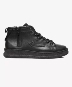 کفش ورزشی بوت چرم طبیعی مشکی مردانه ۳K1UB16373 برند Greyder - 767631886