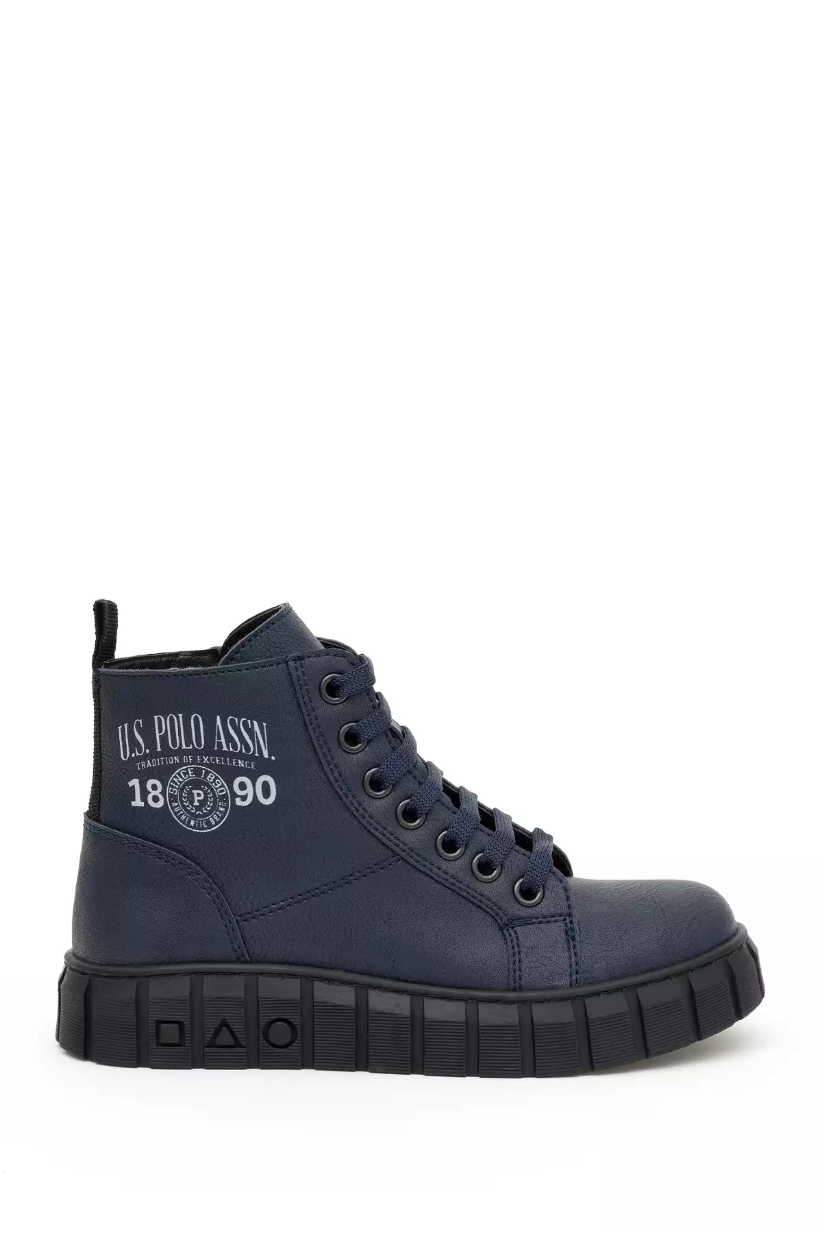 کفش بوت بچگانه مردانه رنگ سرمهای 50277200-VR033 برند U.S. Polo Assn. - 834661488