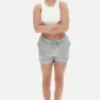 شلوارک سویشرت پنبهای شسته شده برند H&M - 925039724