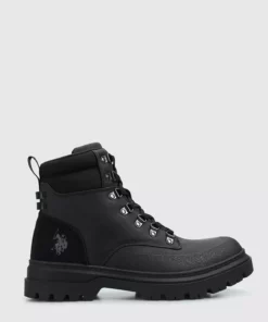 بوت مردانه زین مشکی برند U.S. Polo Assn. - 868286083