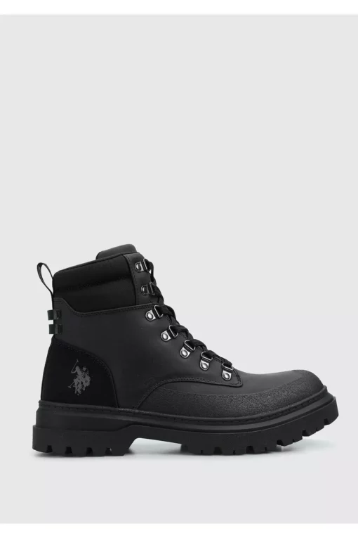 بوت مردانه زین مشکی برند U.S. Polo Assn. - 868286083