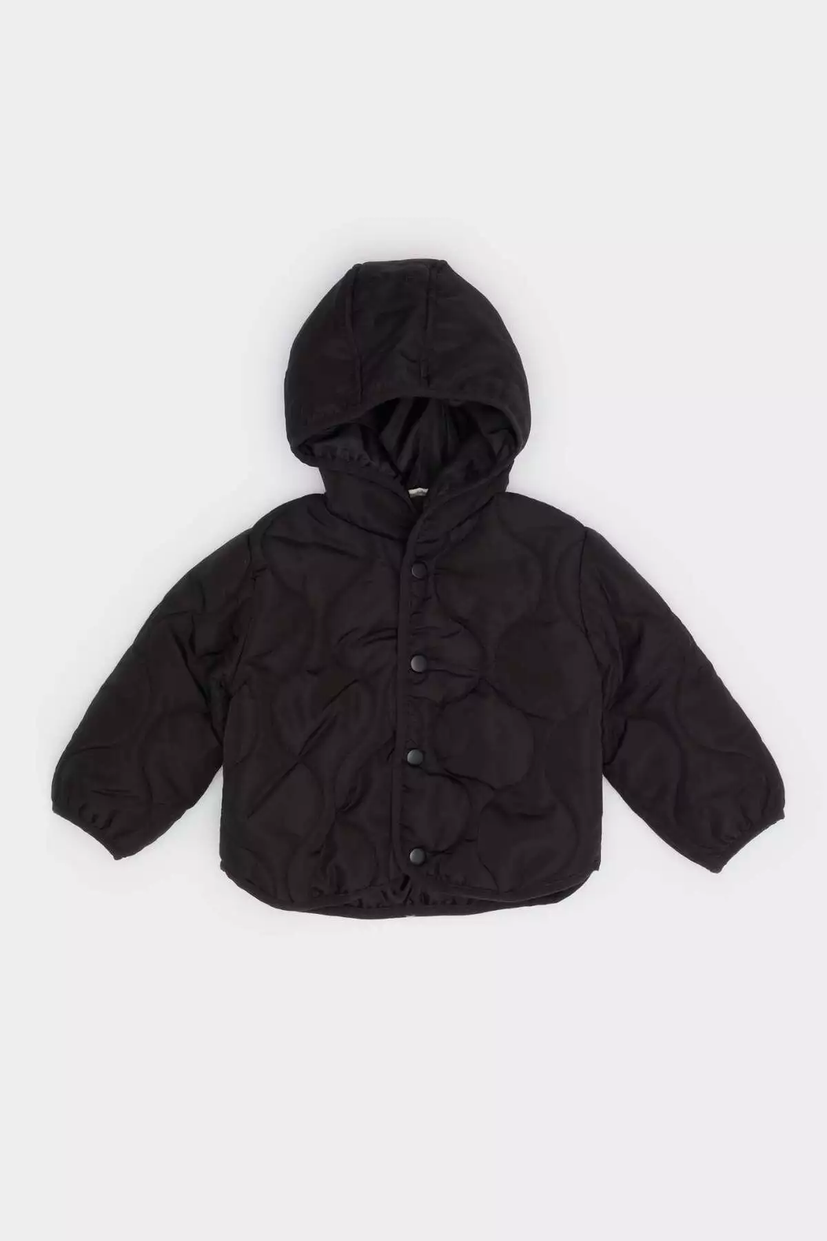 کاپشن ضدآب با کلاهی قابل جدا شدن برای نوزاد پسر برند Defacto - 982383676