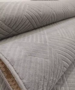 رولیف آدِن - فرش راهرو و سالن با پایه نرم، مناسب برای اتاق، سالن، کریدور و آشپزخانه - خاکستری برند Merinos - 797861083