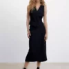 دامن میدی با روبان برند MANGO - 467443150