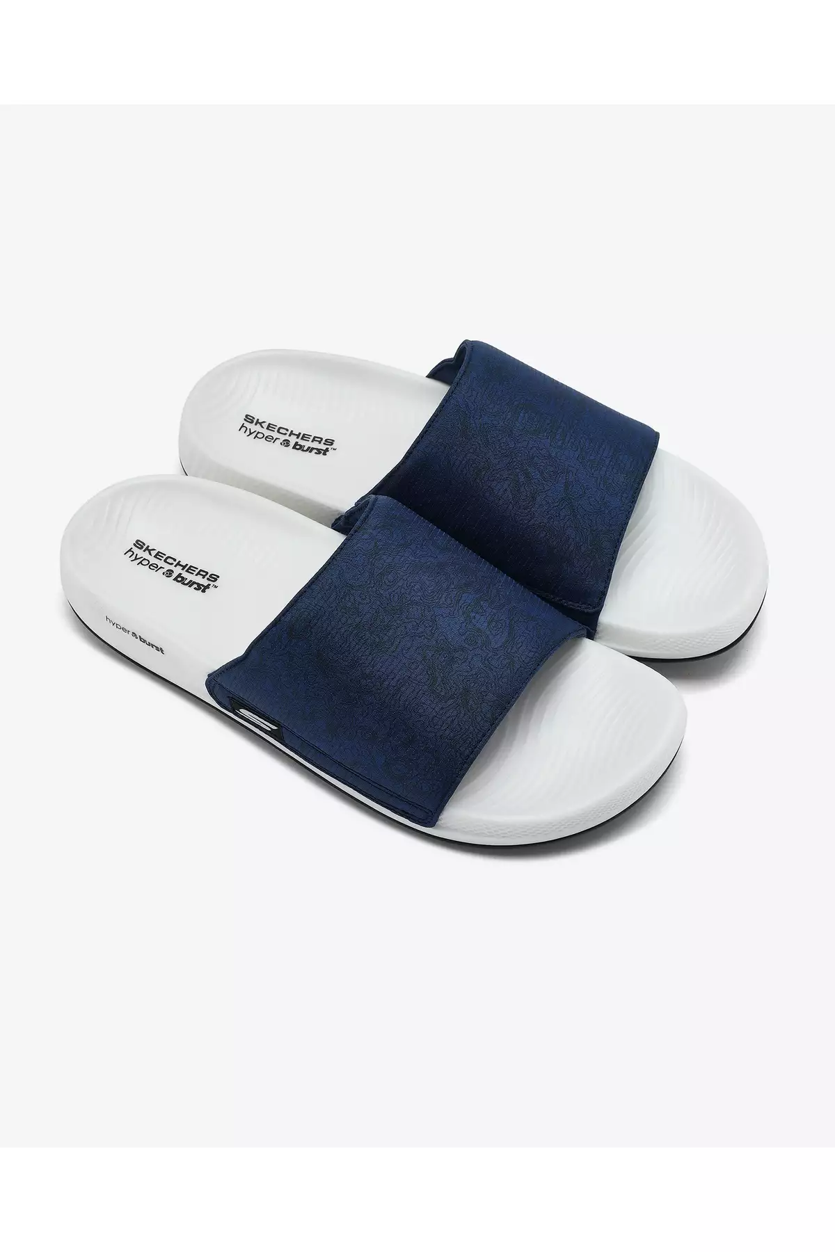 ترکیب Hyper Slide - Topographic مردانه، دمپایی لاجوردی شماره 229137 Nvbk برند Skechers - 921528124