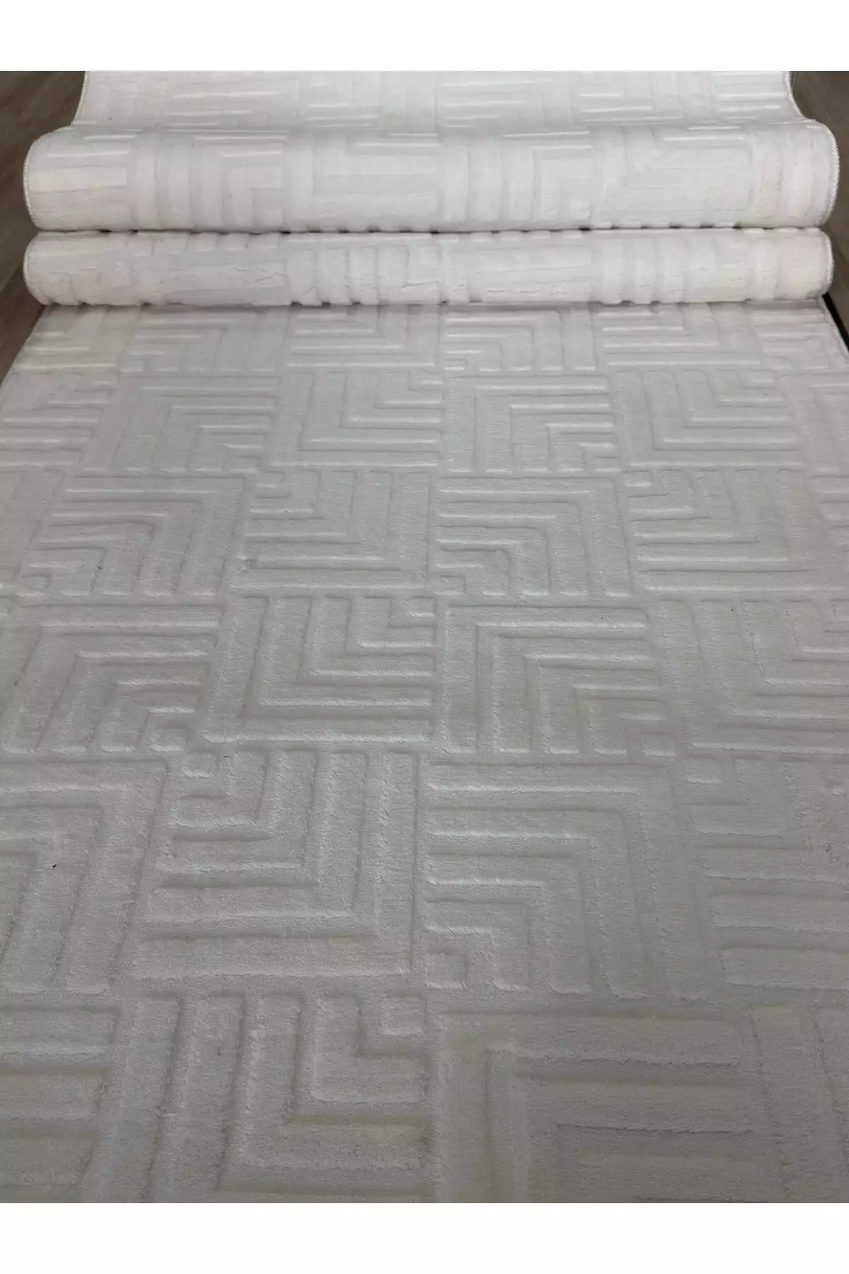 فرش راهرو با کیفیت الیت مدل رونلیف با بافت حلقهای و زیره غیر لغزنده برند Merinos - 873211238